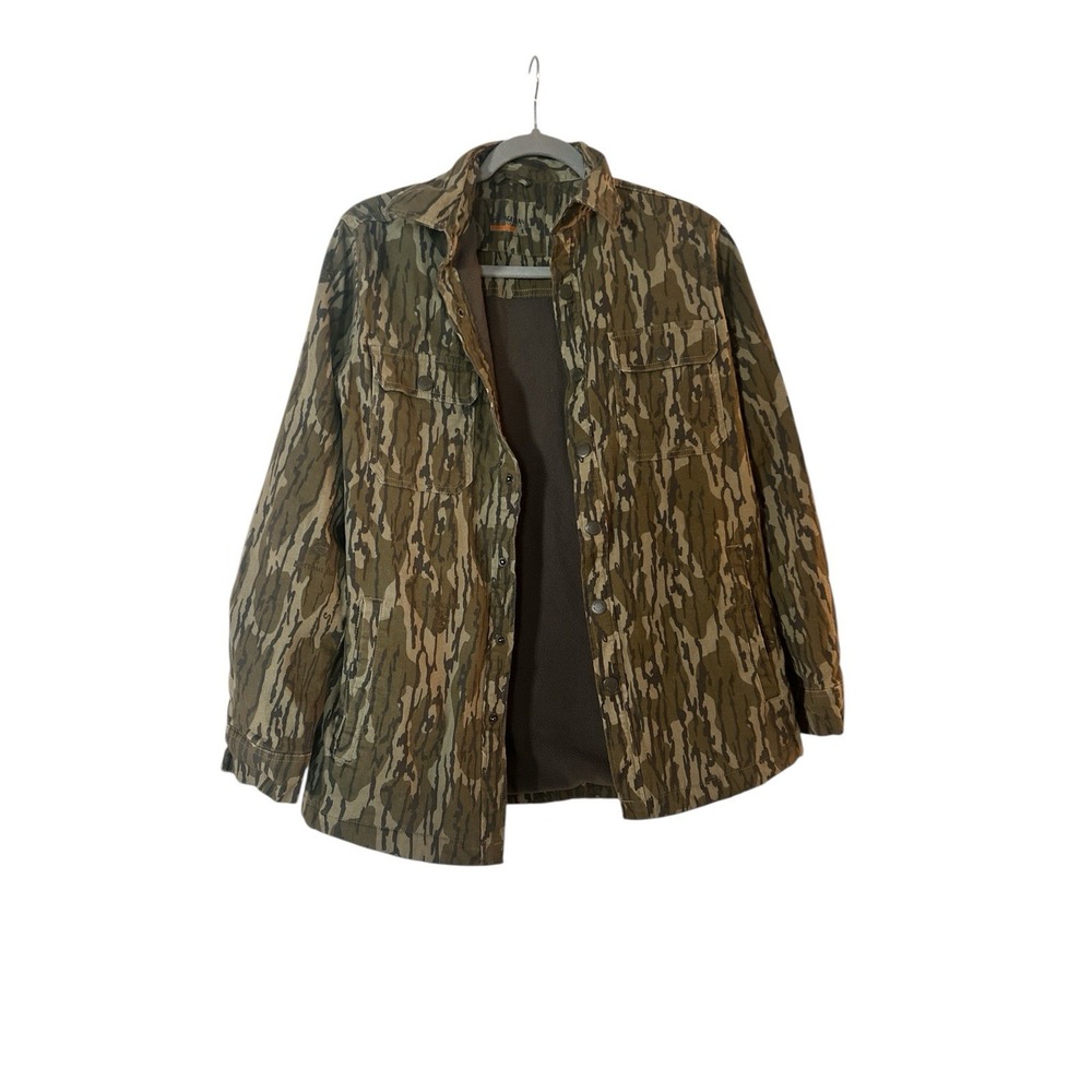 Magellan Size Small Light Fleece Lined Camo Jacket